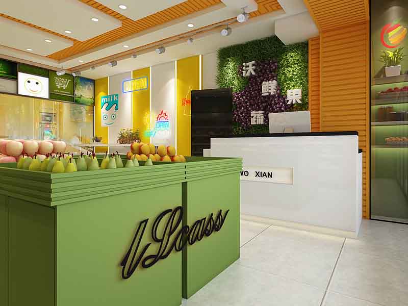 德陽水果店設(shè)計(jì)如果做,才能讓店鋪有種琳瑯滿目的感覺